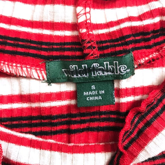 Wild Fable Mock Neck Rib Knit Dress (S) - Picture 4 of 5